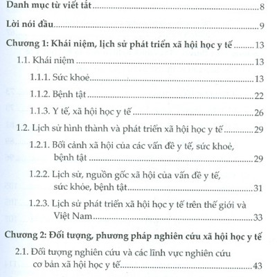 Giáo Trình Xã Hội Học Y Tế