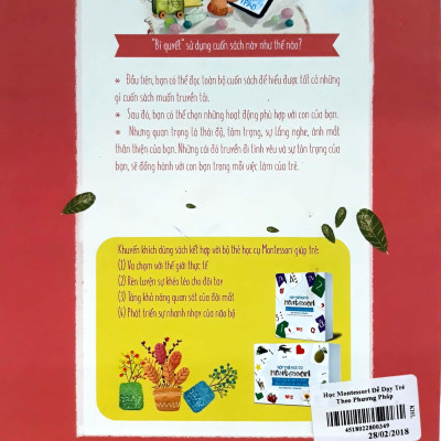 Học Montessori Để Dạy Trẻ Theo Phương Pháp Montessori - 100 Hoạt Động Montessori: Con Không Cần iPad Để Lớn 