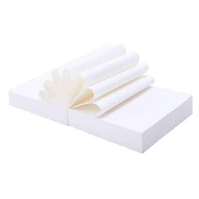 Giấy Nhắn Sticky Note Deli 98X98Mm - 400 Tờ - Màu Trắng/Nâu - 1 Tệp - 21708/21709