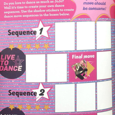 Jojo Siwa Sticker Book