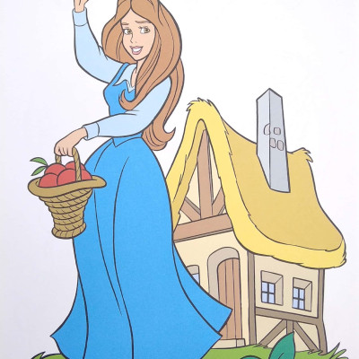 Princess Copy Colour: Beauty & The Beast