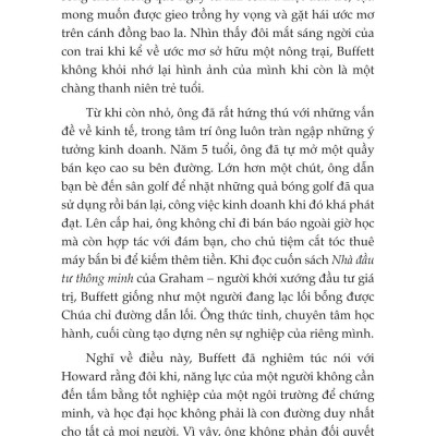 Tâm Thư Của Warren Buffett Dành Cho Con Cái