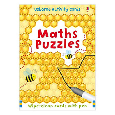 Sách tương tác tiếng Anh - Usborne Maths Puzzles