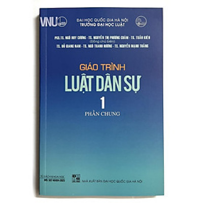 Sách Giáo Trình Luật Dân Sự 1 (Phần Chung)