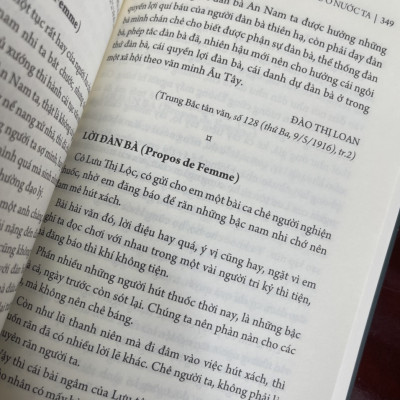 (Combo 2c) [Phụ nữ tùng thư – Tủ sách giới và phát triển] VẤN ĐỀ PHỤ NỮ Ở NƯỚC TA - Nguyễn Văn Vĩnh và DƯ LUẬN NỮ QUYỀN TẠI HUẾ (1926-1929) TRÊN SÁCH BÁO ĐƯƠNG THỜI - Lại Nguyên Ân, Nguyễn Kim Hiền sưu tầm, biên soạn) (bìa mềm) – NXB Phụ Nữ 