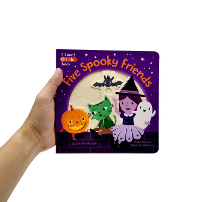 Five Spooky Friends: A Count & Slide Book