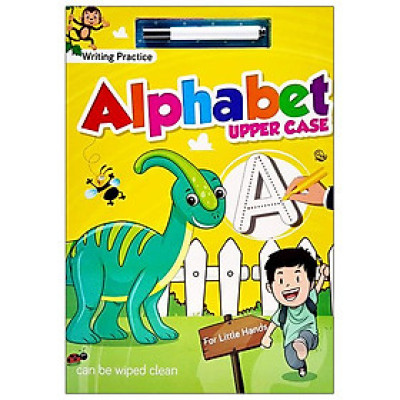Writing Practices For Little Hands: Alphabet Upper Case
