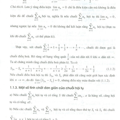 Toán Học Cao Cấp - Tập 3: Chuỗi Và Phương Trình Vi Phân