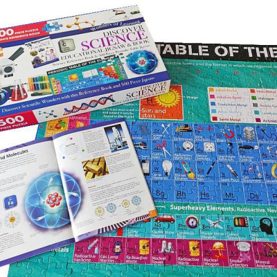 Wonders Of Learning: Discover Science Educational Jigsaw & Book