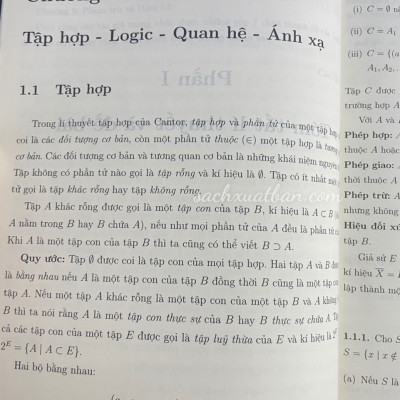 Combo 2 cuốn Cơ Sở Đại Số Hiện Đại và Bài Tập Cơ Sở Đại Số Hiện Đại