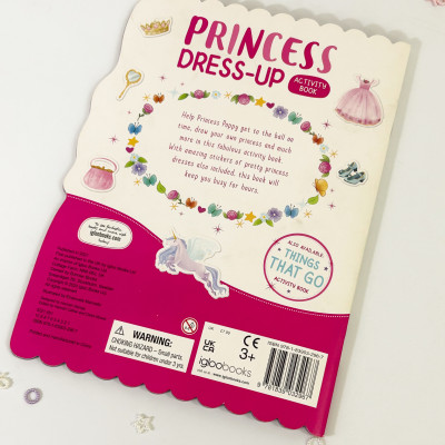 Princess Dress-Up Activity Book