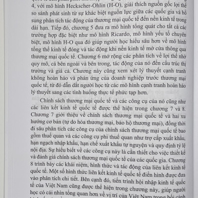 Sách - Giáo Trình Kinh Tế Quốc Tế