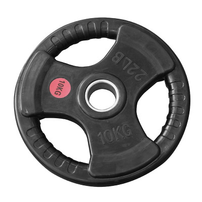 Q302 Tạ miếng cao cấp 3 lỗ (ø: 50mm) có bọc cao su non Thái Lan BG 2.5kg,5kg, 7.5kg, 10kg,15kg và 20kg (hàng nhập khẩu)