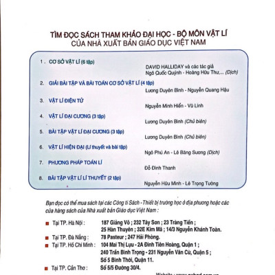 Giải bài tập và bài toán cơ sở vật lý Tập 2