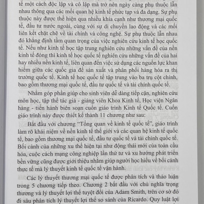 Sách - Giáo Trình Kinh Tế Quốc Tế