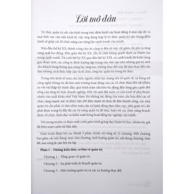 Giáo trình Quản Trị Học