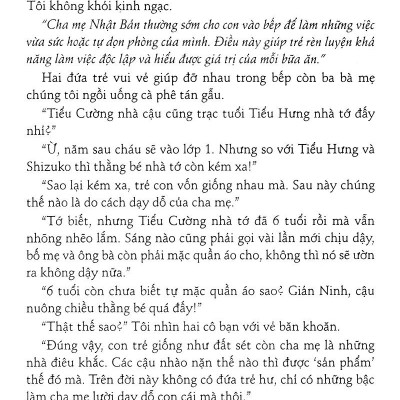 Mẹ Các Nước Dạy Con Trưởng Thành - Mẹ Nhật Dạy Con Trách Nhiệm (Tái Bản 2022)