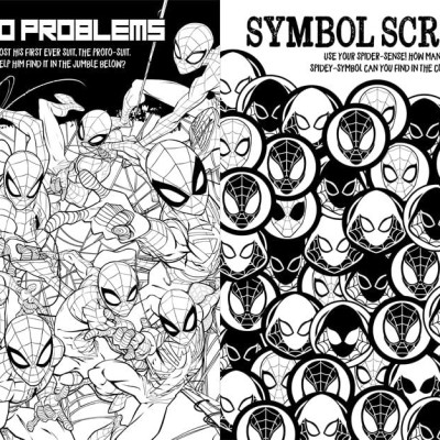 Marvel Spider-Man: Search & Find Colouring