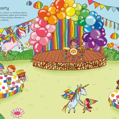 Little First Stickers Rainbows