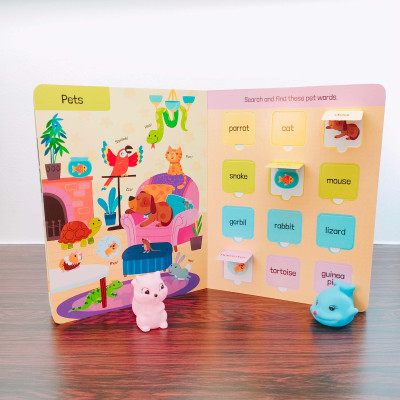 SÁCH TƯƠNG TÁC LẬT MỞ CHO BÉ - LTF First 100 WORDS