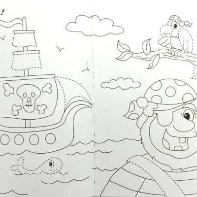 Pirates Sticker And Colour Fun 2