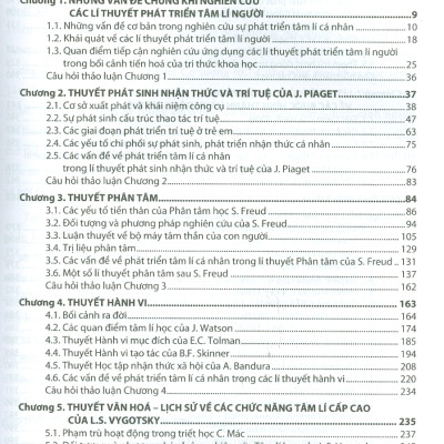 Giáo Trình Các Lí Thuyết Phát Triển Tâm Lí Người (Tái bản)
