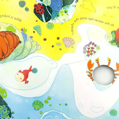 Usborne Peep Inside The Sea (Board book)