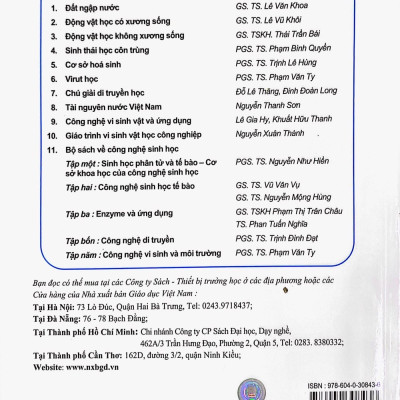 Động Vật Học Không Xương Sống - Thái Trần Bái - TB lần 11 năm 2022