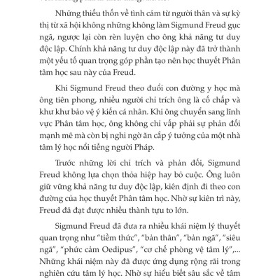 Sách - Tinh Hoa Nhân Loại - Người Thầy Khai Sáng Cuộc Đời Của Sigmund Freud