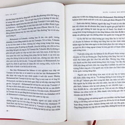 Sách - Dầu và máu - Mohammed Bin Salman Và Tham Vọng Tái Thiết Kinh Tế Ả-Rập (Alphabooks) - Bìa cứng
