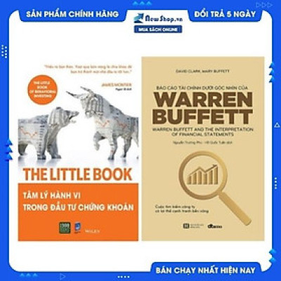 Combo Tâm Lý Hành Vi Trong Đầu Tư Chứng Khoán + Báo Cáo Tài Chính Dưới Góc Nhìn Của Warren Buffett (Bộ 2 Cuốn) 