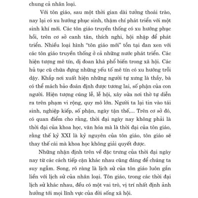 Giáo trình tôn giáo (bản in 2024)