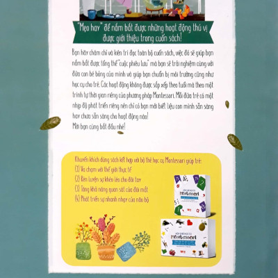 Học Montessori Để Dạy Trẻ Theo Phương Pháp Montessori - 60 Hoạt Động Montessori Giúp Trẻ Trưởng Thành: Chờ Con Lớn Thì Đã Muộn