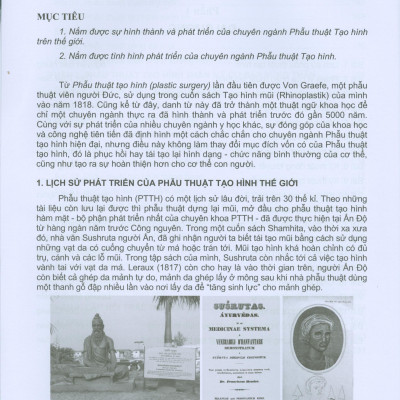 Bài Giảng Phẫu Thuật Tạo Hình Thẩm Mỹ Cơ Bản (Xuất bản lần thứ hai có sửa chữa)