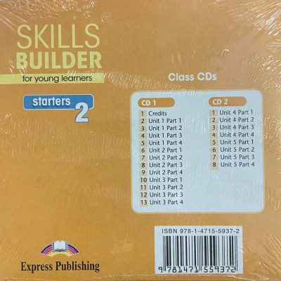 Skills Builder For Young Learners Starters 2 Class Cds (Set Of 2)