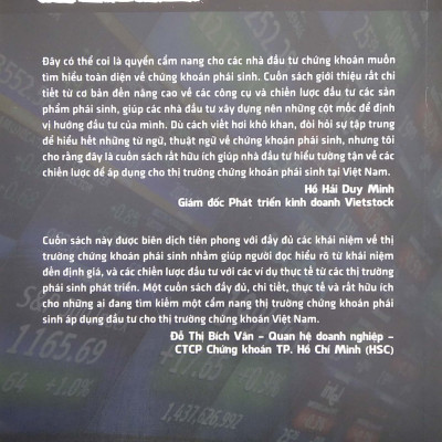 Cẩm Nang Chứng Khoán Phái Sinh (Tái Bản)