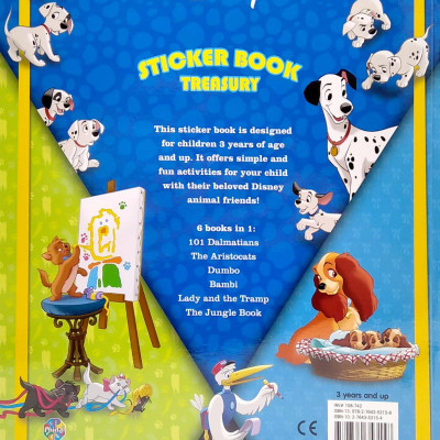 Disney Animals Classics Sticker Book Treasury