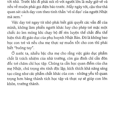 Mẹ Các Nước Dạy Con Trưởng Thành - Mẹ Nhật Dạy Con Trách Nhiệm (Tái Bản 2022)