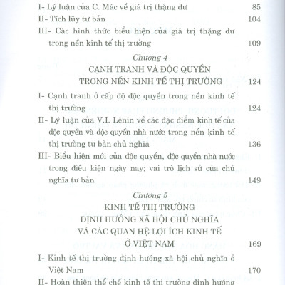 Giáo Trình Kinh Tế Chính Trị Mác – Lênin (Dành Cho Bậc Đại Học Hệ Không Chuyên Lý Luận Chính Trị) - Bộ mới năm 2021