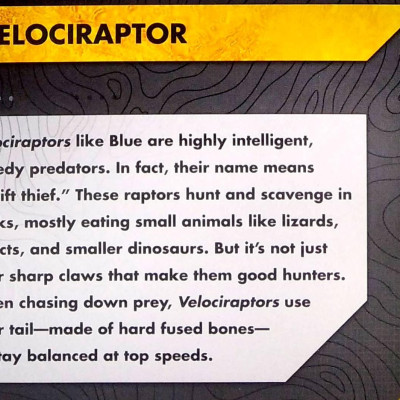 Universal Jurassic World Tattle Tales