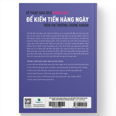 Sách Kỹ thuật giao dịch nâng cao để kiếm tiền hàng ngày trên thị trường chứng khoán – Advanced Techniques in Day Trading - Happy Live