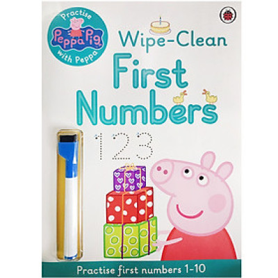 Peppa Pig - Practise With Peppa : Wipe-Clean First Numbers (Practise First Numbers 1 - 10)