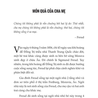 Sách - Tinh Hoa Nhân Loại - Người Thầy Khai Sáng Cuộc Đời Của Sigmund Freud