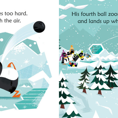 Ten-Pin Penguins (Usborne Phonics Readers)