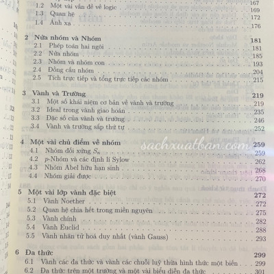 Combo 2 cuốn Cơ Sở Đại Số Hiện Đại và Bài Tập Cơ Sở Đại Số Hiện Đại