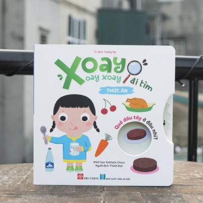 Sách - Xoay, xoay, xoay - Đi tìm . . . - Sách tương tác cho trẻ 0 - 6 tuổi - Combo 3 Cuốn - Đinh Tị Books