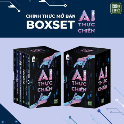 BOXSET AI Thực Chiến (Combo 6 cuốn sách hot về AI)