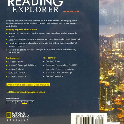 Reading Explorer 4: Student Book And Online Workbook Sticker