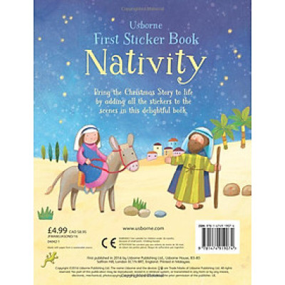 First Sticker Book Nativity
