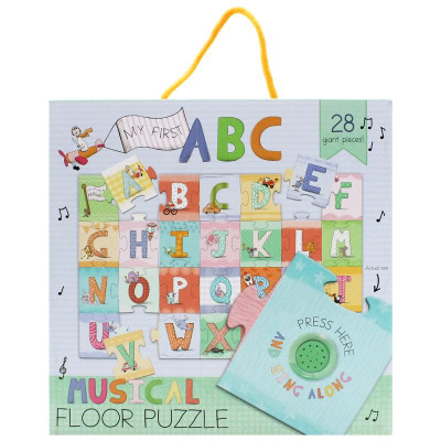 Musical Floor Puzzle - My First ABC (28 Giant Pieces)